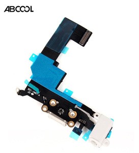 Mobile Phone Spare Parts USB Dock Charger Flex Cable For iPhone 5S