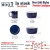 Modern art luxury custom dark blue glazed ceramic full dinnerware set for kitchen