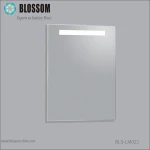 modern durable 3d led infinity bath mirrors