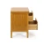 Import Modern High Quality Technical Square Shape Bamboo Bedside table from China