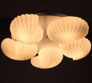 Modern Simple Creative Three-Headed Conch Suction Top Lamp