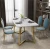 modern velvet Restaurant furniture restaurant round back dining chairs