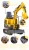 Import MONDE Full hydraulic high quality miniature excavator 1.5 ton  multi-purpose small excavation from China