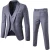 Morili High quality 2020  men&#39;s made to measure suit man 3 pieces suit Slim business groom wedding casual  MMSB34
