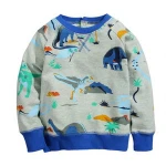 MS61933K dinosaur printed European kids hoodies anhui import export co. ltd