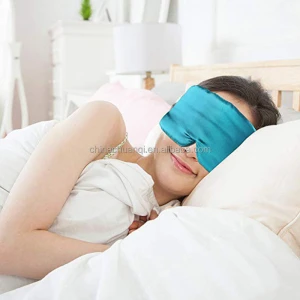 Mulberry Silk Super Soft & Smooth Large Size Protect Ear Eye Cover Travel Sleep Mask
