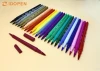 Multi Color for School and Office with logo customized Highlighter Marker Double Nib Pen