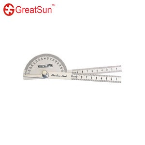 Multi-function Angle Finder Arm Measuring Ruler Tool New Stainless Steel 180 degree Protractor