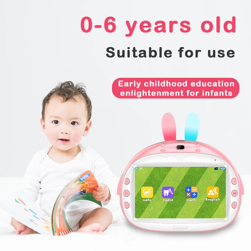 Multi-function kids 9inch Learning machines  Learning Toys Robot teacher learning machine