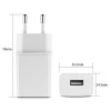 Multi USB port wall charger 5V 1A mobile phone accessories portable charger single fast USB travel wall charger for table lamp