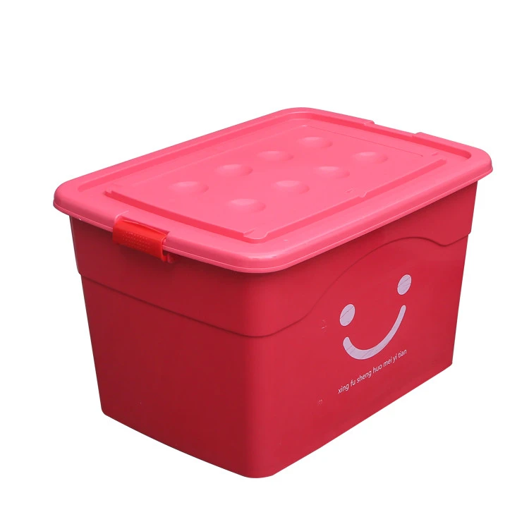 Multifunctional organizer plastic storage boxes bins with lid