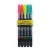 Import Munhwa water based ink twin chisel tip fluorescent neon color highlighter pen from South Korea