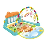 Music and Lights Piano Fitness Gym Rack Baby Floor Mats for Toddler Kids