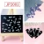 Import nail art sticker  white and special white base color fpr DIY nail art from China