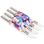 Nail Files Wood Core Emery Board Sanding Manicure Tool File Washable Good Sand Paper Wooden Chip Manicure Files Disposable