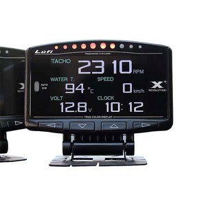Navihua car smart obd ii obd2 auto meter speedometer mini  lufi x1 digital water temperature Car gauge obd 2 monitor