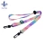 Import neck lanyard double clips lanyard with custom design logo from China