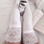 new autumn fashion  lace stockings warm thigh high stockings over knee socks long stockings girls ladies women warm tights