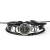Import New Aviation Pattern Bracelet Black Weave Leather Bracelet Retro Punk Jewelry Glass Cabochon Dome Pendant Men Women Bracelet from China