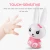Import New baby rabbit children intelligent learning machine cartoon rabbit silicone ear early teaching machine from China