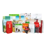 NEW Design Aluminum Foil special shaped bag dog cat zipper lock stand up packaging bags