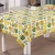 Import New design colorful environmental-friendly waterproof oilproof pvc printed tablecloth from China