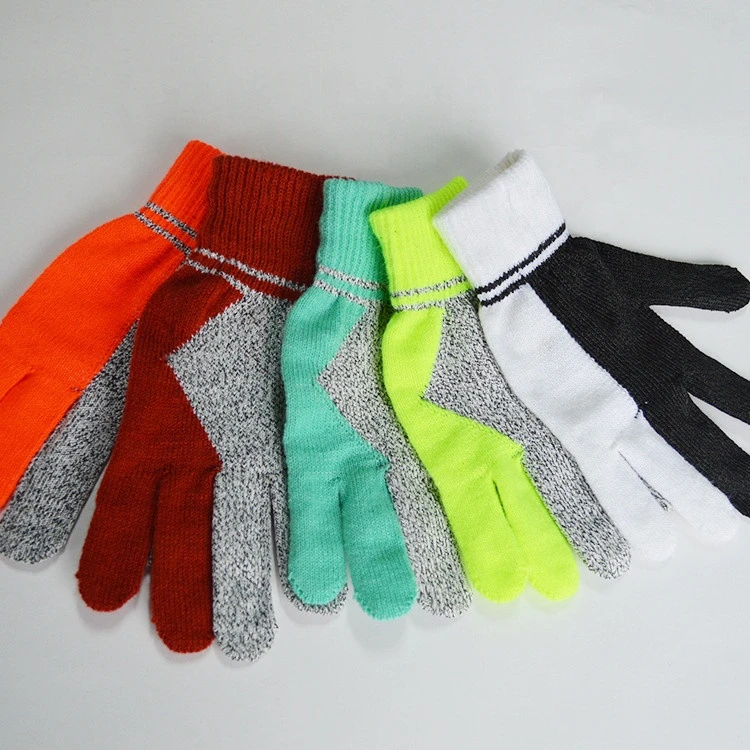 New Design Colorful Food Grade HPPE Working Safety Gloves For Kitchen Use