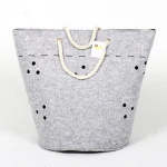 New design felt  fabric Dog Outdoor Shoulder Bag Travel Carry  Pet Cages pet Carriers