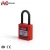 Import New Design Multi Color High Security Insulation Shackle Safety Padlock With Key from China