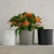 Import New Design Porcelain Flower Pots Decorative Matte Ceramic Pot from China