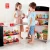 Import New Design Pretend Play Kids Kitchen Wooden Play Pop-Up Shop Set Children Count Education Toy from China