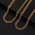 Import New Design Stainless Steel 14k Yellow Gold Curb Cuban Chain Necklace Solid Link Heavy from China