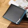 New design the wallet mens wallet leather wallet card