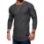 Import New Fashion Men Summer T-Shirt Long Sleeve Casual Crew Neck Slim Fit Cotton Tshirt from China