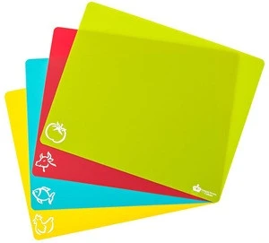 New Flexible Plastic Cutting Mats Chopping Board Set for Cutting Veggies Meat and Cheese plastic chopping cutting board