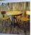 Import New Hot Fashion China Manufacture Iron Bar Dining Room Table Set from China