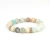Import New natural green crystal stone bracelet healing stone bead multilayer bracelet from China