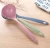Import New Product Cooking Tools Wheat Straw Rice Ladle Tableware Long Handle Plastic Soup Spoon for Marketing Gift Items Promotion from China