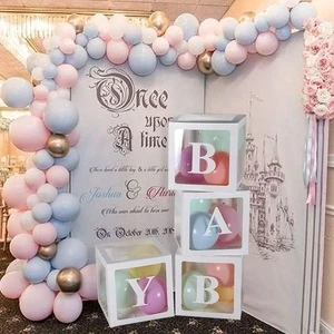 New Product Customize Baby Shower Boxes Party Decorations Party Supplies