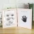 Import New product Folded baby handprint kit photo frame for newborn girls and boys from China