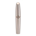 New Product High Quality Button Design USB Rechargeable Electric Hair Remover Eyebrow Trimmer for Women