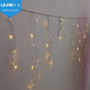 new product LED white icicle light christmas decoration outlet With CE certificate
