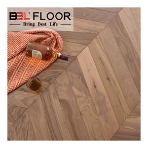 NEW product Veneer plywood base chevron parquet engineered wood flooring