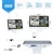 Import NEW Product !!!  wifi outdoor p2p wireless webcam night vision led ir ip camera kit 4 CH wifi nvr kits cctv camera system from China