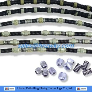 New Products different hardness diamond wire rope saw for stone cutting in Tool parts