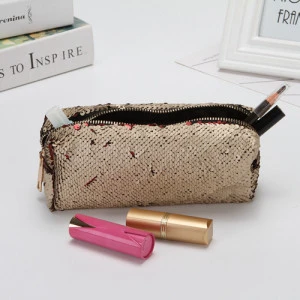 New Sequin Multi-Function Bag Pencil Case Girl Cosmetic Bag Small Makeup Bags