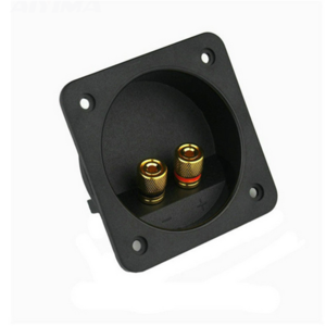 Buy New Speakers Terminal Box Shell 2 Copper Binding Post Wire Cable ...