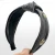 Import New Style Indirect Head Band Leather  Women Hair Band Rhinestone Headbands from China