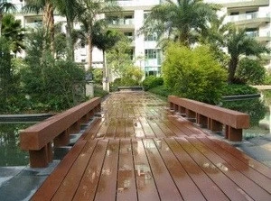 New Type Outdoor Wpc Wood Decking