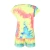 Import New Women Sportwear Cropped Top Tie Dye High Waist Pants Suit Printed Clothes Two Piece Set Woman Sets Two Pieces Outfits from China